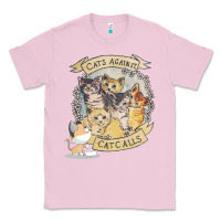 Bubblegum Pink Cats Against Cat Calls Classic Tee - Bettercallsaul