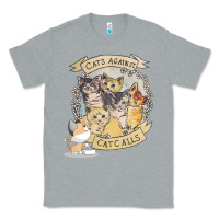 Heather Grey Cats Against Cat Calls Classic Tee - Bettercallsaul