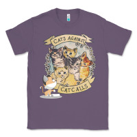 Lavender Cats Against Cat Calls Classic Tee - Bettercallsaul