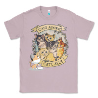 Lilac Cats Against Cat Calls Classic Tee - Bettercallsaul
