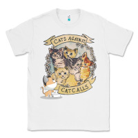 White Cats Against Cat Calls Classic Tee - Bettercallsaul