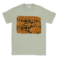 Matcha leopard glitter background Classic Tee - RanaPortraitStore