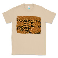 Mushroom leopard glitter background Classic Tee - RanaPortraitStore