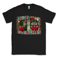 Black merry christmas caravan Classic Tee - CowhideDigitalArt