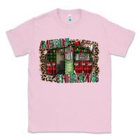 Bubblegum Pink merry christmas caravan Classic Tee - CowhideDigitalArt