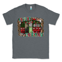 Charcoal Heather merry christmas caravan Classic Tee - CowhideDigitalArt