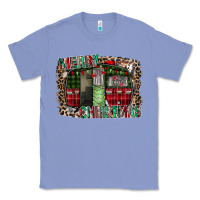 Colony Blue merry christmas caravan Classic Tee - CowhideDigitalArt