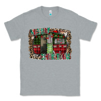 Heather Grey merry christmas caravan Classic Tee - CowhideDigitalArt