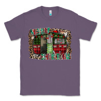 Lavender merry christmas caravan Classic Tee - CowhideDigitalArt