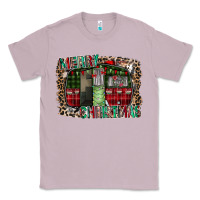 Lilac merry christmas caravan Classic Tee - CowhideDigitalArt
