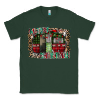 Sports Green merry christmas caravan Classic Tee - CowhideDigitalArt