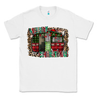 White merry christmas caravan Classic Tee - CowhideDigitalArt