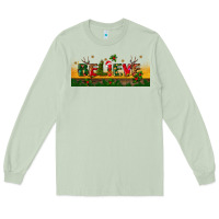 Matcha christmas believe Long Sleeve Tee - BundleAndBundleShop