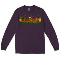Plum christmas believe Long Sleeve Tee - BundleAndBundleShop