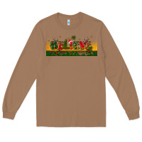 Toasted Coconut christmas believe Long Sleeve Tee - BundleAndBundleShop