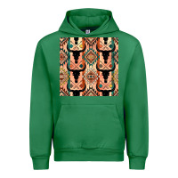 Emerald native american aztec seamless pattern 4 Urban Hoodie - BundleAndBundleShop