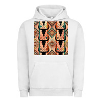 Pigment Lunar Rock native american aztec seamless pattern 4 Urban Hoodie - BundleAndBundleShop