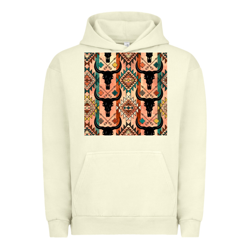 Native American Aztec Seamless Pattern 4 Urban Hoodie by BundleAndBundleShop | Teevron