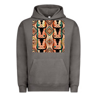 Pigment Tornado native american aztec seamless pattern 4 Urban Hoodie - BundleAndBundleShop