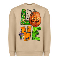 Mushroom love halloween Heavyweight Sweatshirt - BundleAndBundleShop