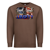 Chestnut Sweet land of liberty 4th of july Premium Sweatshirt - CowGirlArtShop