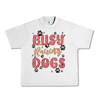 Lunar Rock busy raising dogs Urban Heavy Tee - MaliasSmallBusiness