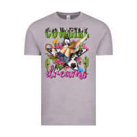 Vintage Zinc western rodeo cowgirl dreams Vintage Tee - NancyCooperArtShop