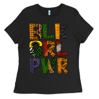 Black black girl power Ladies Tee - BundleAndBundleShop