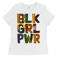 White black girl power Ladies Tee - BundleAndBundleShop