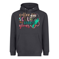 Smoke coffee scrubs and rubber gloves Heavyweight Hoodie - CowGirlArtShop