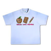 Grape Ice teach love inspire leopard Urban Heavy Tee - AdoDesignShop