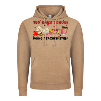 Vintage Coffee 100 days school Vintage Hoodie - MaliasSmallBusiness