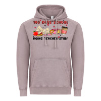 Vintage Zinc 100 days school Vintage Hoodie - MaliasSmallBusiness