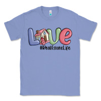 Colony Blue love real estate life Classic Tee - MaliasSmallBusiness