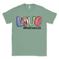 Sage love real estate life Classic Tee - MaliasSmallBusiness