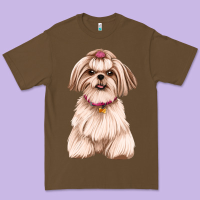 Shih Tzu Premium Tee Designed By Artiststas