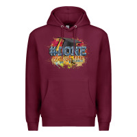 Burgundy #done class of 2024 Premium Hoodie - CowGirlArtShop