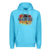 Ocean Blue #done class of 2024 Premium Hoodie - CowGirlArtShop