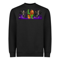 Black love halloween  libbey glass Heavyweight Sweatshirt - BundleAndBundleShop