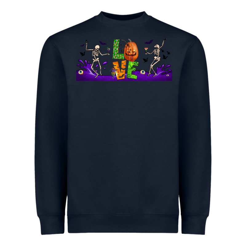 Love Halloween  Libbey Glass Heavyweight Sweatshirt by BundleAndBundleShop | Teevron