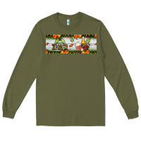Army Green football dad Long Sleeve Tee - BundleAndBundleShop
