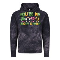 Cloud Black you're my lucky charm Vintage Hoodie - MaliasSmallBusiness
