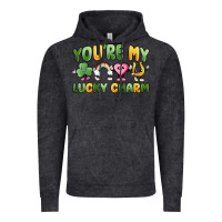 Vintage Black you're my lucky charm Vintage Hoodie - MaliasSmallBusiness