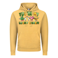 Vintage Mustard you're my lucky charm Vintage Hoodie - MaliasSmallBusiness