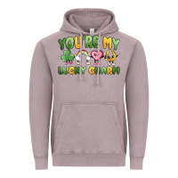 Vintage Zinc you're my lucky charm Vintage Hoodie - MaliasSmallBusiness