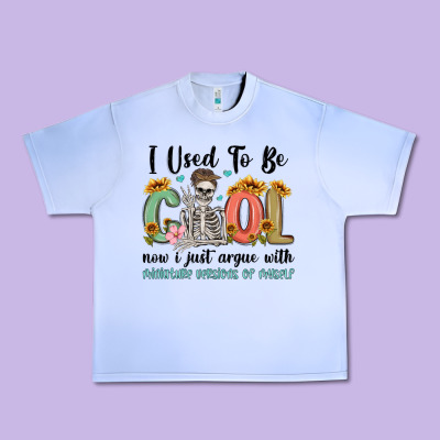 I Used To Be Cool Now I Just Argue With Miniature Urban Heavy Tee Designed By Maliassmallbusiness