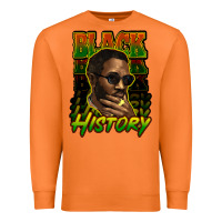 Carrot Black history afro man Premium Sweatshirt - HowdyJamesFarm