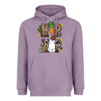 Lavender Hip hop Easter Bunny Easter Day Heavyweight Hoodie - HowdyJamesFarm