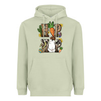 Matcha Hip hop Easter Bunny Easter Day Heavyweight Hoodie - HowdyJamesFarm