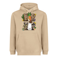 Mushroom Hip hop Easter Bunny Easter Day Heavyweight Hoodie - HowdyJamesFarm